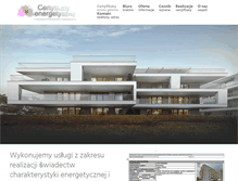 Tablet Screenshot of certyfikaty.pracownia-projekty.pl